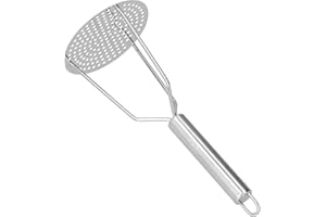 TNFEEON Pilon à Pommes de Terre, Pilon à Pommes de Terre Durable pour Chef de Cuisine pour Restaurant