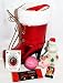 Produktbild 110687 Nikolaus Stiefelette für SIE gefüllt mit Glücksbringer Schweinchen Schutzengel Wichtel Lip Balm Wichtelgeschenk Weihnachts Stiefel