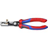KNIPEX Tools - StriX Yalıtım Sıyırıcıları Kablo Makası ile, &Ccedil;ok Bileşenli (1362180)