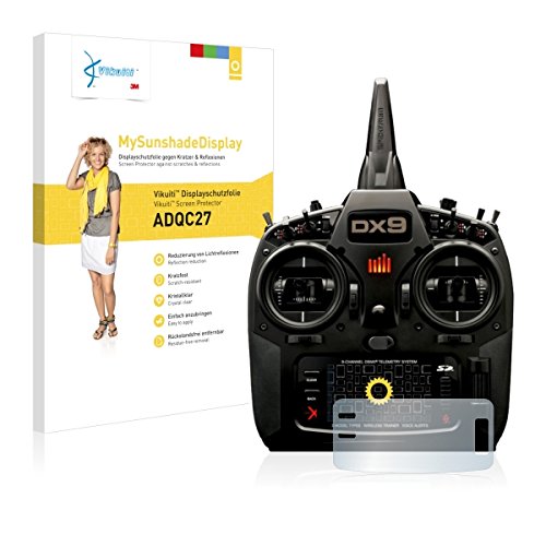 Preisvergleich Produktbild Vikuiti MySunshadeDisplay ADQC27 Displayschutz Schutzfolie für Spektrum DX9 (kristallklar und reflexmindernd, hartbeschichtet)