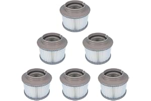 YanBan Lot de 6 filtres de Remplacement pour Spa pour MSPA FD2089, Pompe à Cartouche filtrante pour MSPA Tous Les spas actuels