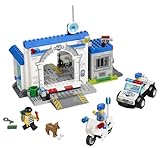 lego duplo polizeiwache bauanleitung Ein Polizeihund mit Knochen ist auch dabei