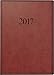 Produktbild Rido/idé (701802470) Taschenkalender perfect/Technik I (2 Seiten = 1 Woche, 100 x 140 mm, Kunstleder-Einband Prestige rot, Kalendarium 2017) braun