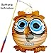 Produktbild alles-meine.de GmbH 2 tlg. Set: Laterne / Lampion + LED Laternenstab -  lustige Eule - Rund  - i..