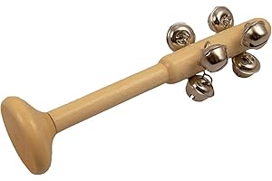 Holzspielerei Schellenbaum mit 8 Schellen