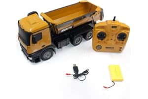 s-idee® Huina 1573 S1573 Rc Dump Truck Chargeuse compacte à 10 canaux