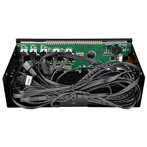 Thermaltake Commander Lüfterkontroller schwarz/blau - 8