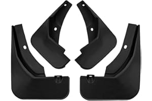 UZAM 4Pcs Car Mud Flaps for Mercedes-Benz CLA 2019-2024, Automotive Custom Front Rear Mudguards Splashproof Waterproof Protects Accessories