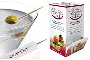 CROWN CHEF Stuzzicadenti imbustati pz.1000 con Box