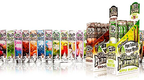 Blunt Wrap Double Platinum 12er Mix – 2 Blunts je Pack (24 Blunts) - 2