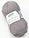 Produktbild Gründl Hot Socks Sockenwolle grau uni Farbe 57, Strumpfwolle, Wolle zum Socken stricken