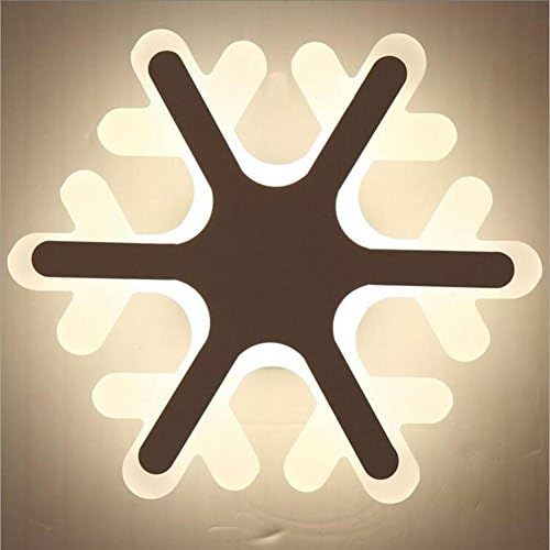 TT Acrylic LED Wall Light Individuality Snowflake Decorative Wall Lamp Bar Clothing Store Bedroom Wall Light