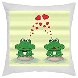 Creativ Deluxe 'ranas Cojín, sofá, con cojín, Cojín de diseño