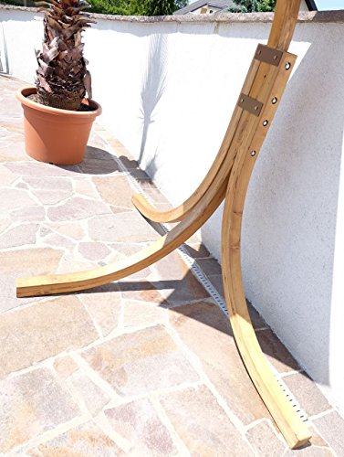 DESIGN Hängesesselgestell NAVASSA aus Holz Lärche (ohne Sessel) von AS-S - 3