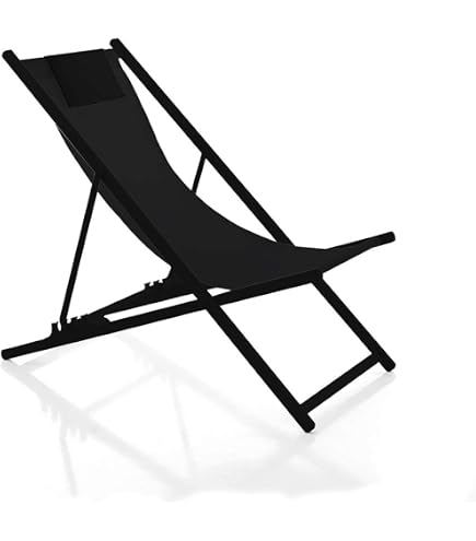 Brigros Estosa - Sedia ellittica relax modello twist con lieve oscillazione 173x77x85 cm struttura tubolare in acciaio 30mm x g 1.5mm trama in textilene verniciatura a polvere (Ecru
