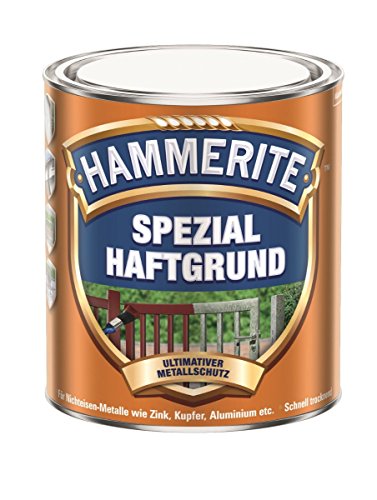 750 ml Hammerite Spezialhaftgrund auch auf Nichteisenmetallen (Zink, Alu, Kupfer,...)