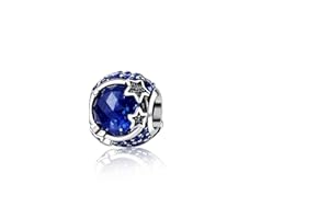 BEEUVIP Charmes Animaux personnages vie pour Bracelets - Charms de Perles ajourées en Argent Sterling 925, charmes de Coeur d'amour pour Bracelets et Colliers pour Femmes Filles