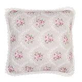 Q122.020 Kissen Kissenhülle Kissenbezug Rose rosen (kissen 40 x 40 cm)