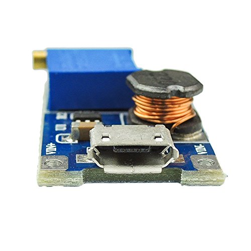 2A DC-DC-Boost-Schritt Konvertierungsmodul MicroUSB 2V-24V bis zu 5V-28V 9V 12V 24V - 3