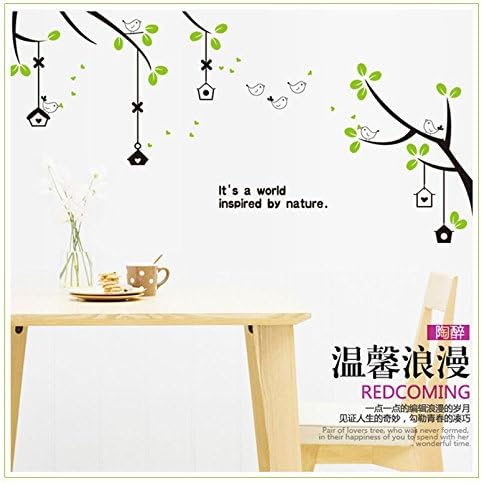 Loterong Personality Background Wall Stickers Mall Store Shop Door Window Glass Windows Walls Creative Decorative Chandelier,Dark Grey Lamppost Yellow Wick,In