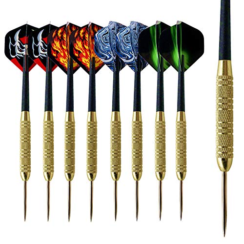 YAOAWE - 12 Freccette in Rame da 19 g, in Ottone e Rame, per Esercizi Professionali e intrattenimento