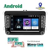 Sistema Android Radio para VW / Seat / Skoda. 220 x 130 x 50 mm Cuerpo delgado diseñado. Pantalla táctil capacitiva TFT de 7 pulgadas, súper alta definición con 1024 x 600 píxeles. Con cables USB dobles, RCA, puerto de entrada de cámara posterior (la cámara no está incluida). Memoria de 1GB + 16GB.