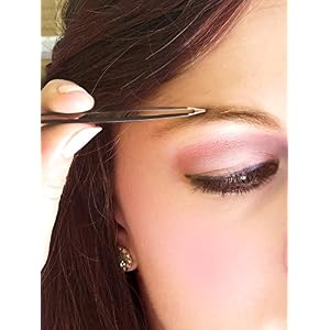 Slant Tweezers - Stainless Steel High Performance Eye Brows Slant Tip Expert Tweezer - The Best Precision Eyebrow… - Image 4