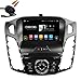 Produktbild tltek 20,3 cm HD 1024 * 600 muti-touch Bildschirm Auto GPS Navigation System für Ford Focus 2012–2014 Android DVD Player + Backup Kamera + EU Karte