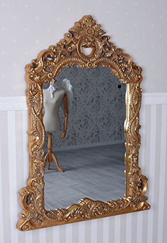 Barocker Spiegel Prunkspiegel Barock Gold Wandspiegel Hallenspiegel Palazzo Exklusiv - 3