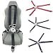 Produktbild 1 Paar 1/10 Dekoration Zubehör Simulation Autositz Gürtel Sicherheitsgurt für 1/10 Axial Wraith 90018 Autositz RC Crawler Car (Rot)