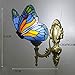 Produktbild Vintage Türkische Wandlampe Schlafzimmer Flur Badezimmer Glas Schatten Schmetterling Wandhalter Licht F