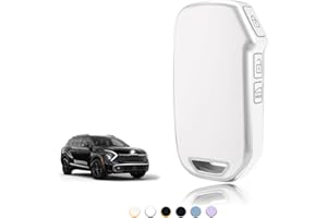 TOOMUME Cover Chiave TPU, Custodia Chiave Adatto per Kia Sportage Ceed XCeed ProCeed Sorento Tonic Niro Rio Stinger Seltos Soul K3 K5 K8, Copri Chiavi Guscio Chiave Auto Telecomando - Smart Key