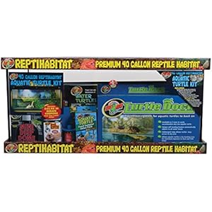 Zoomed schlangenterrarium Kit Wasserschildkröten für Reptile/# 30491x 46x 46cm