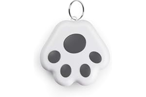 Tianbi Smart Mini Bluetooth Tracker, Bluetooth Anti-Lost Tracker Dog Paw Two-Way Anti-lost Alarm Selfie Pet Wallet Tracker,Pet Tracker Finder Equipments for Dog Cat Keys Wallet Bag Kids