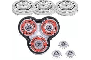 NICLYESE SH90 Scherkopf Kompatibel mit Philips Series 9000, (Inklusive Klingenhalter) SH90 Ersatzscherkopf für Philips Rasierer, Ersatzklingen Klingen für Rasierer Series 9000(9xxx) 8000(8xxx) SW97xx