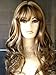 Forever Young Long Chocolate Brown and Honey Blonde Number 12B/149B Ladies Wavy Style Hi-Light Fashion Wig