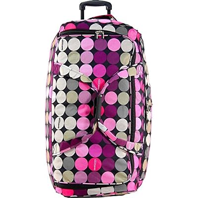 David Jones Sac de voyage à roulettes David Jones Taille L - Couleur RONDS - 2 roulettes - 120 litres