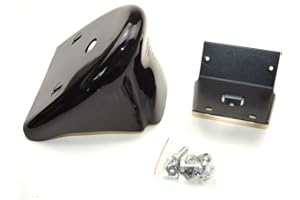 YANG HUA Alerón Frontal ajuste barbilla carenado para Harley Davidson SPORTSTER XL883 XL1200 negro