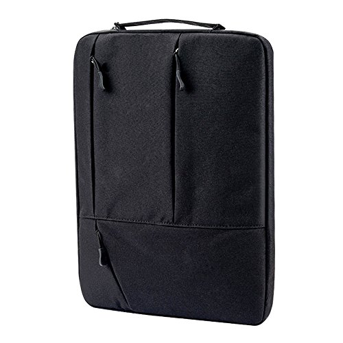 Lebensein Laptophülle Laptoptasche mit Griff für 15-15,4 Zoll Laptops Ultrabooks, 38cm Notebook Schutzhülle Sleeve Speziell für 15,4″ MacBook Pro, Stoßfest, Wasserresistent, Schwarz - 2