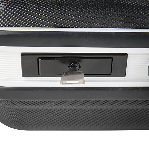 STIER Werkzeugkoffer Basic leer | ABS-Kunststoff Kofferschale | stabil & schlagfest | Tragkraft 15 kg | 30 große Werkzeugtaschen I Abschließbar mit 2 Schlüsseln | - 6