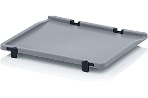 AUER VERLAG I.D.AAP LW Scharnierdeckel für Auer Eurobehälter 40x30 * Klappdeckel Deckel für Eurobox 40 x 30