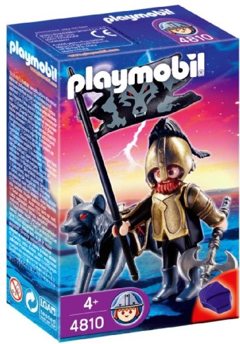 Imagen 1 de Playmobil 4810 - Guerrero Lobo Con Hacha