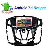 Reproductor de CD y DVD estéreo para coche de 7 pulgadas Android 7.1 Quad...
