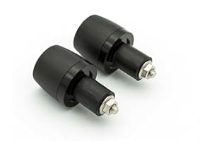 NICEDOLL Universale Moto Manubrio End Cap Grip 7/8 "Manubrio Estremità Manubrio Pesi Tappi Slider Alluminio CNC 22mm Steet Sportbikes