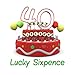 40th Birthday Lucky Sixpence Gift, Great good luck present idea for man or woman