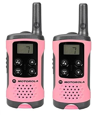 Motorola Paire de talkies walkies Motorola T41 portée en champs libre 4km Rose