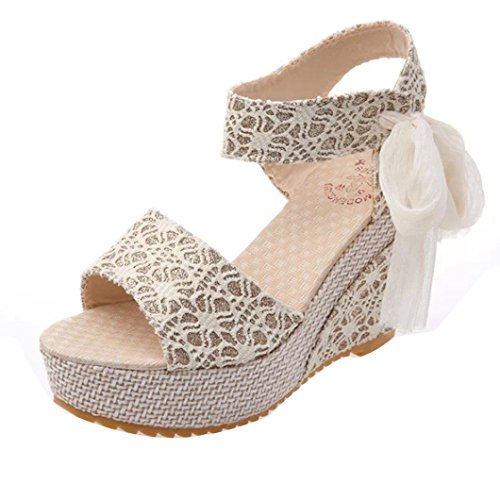 Damen Sommer Schuhe Xinan Slipper Hang mit Flip Flops Sandalen (35, Weiß)