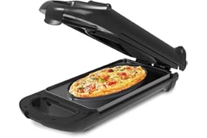 5 Minute CleverChef - 700W - Non-Stick Multicooker - Great for Steaks, Omelettes, Toasties, Pizzas & Dessert Maker - Free Drew&Cole Recipe App - Quick Meals - Cool-Touch Handle & Auto Temp Sensor