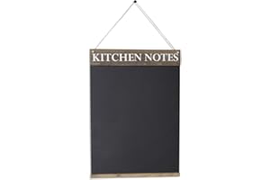 PORTER AND WOODMAN Chalkboards UK Lavagna Note Cucina, Legno, Marrone Rustico, A2 (42 x 60 x 3cm)