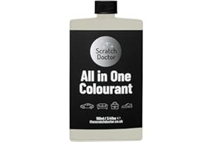 THE SCRATCH DOCTOR Scratch Doctor All in One Leather Colourant Self Seal Leather Dye Repair Paint for Furniture, Sofas, Car Seats (Cream, 100ml)